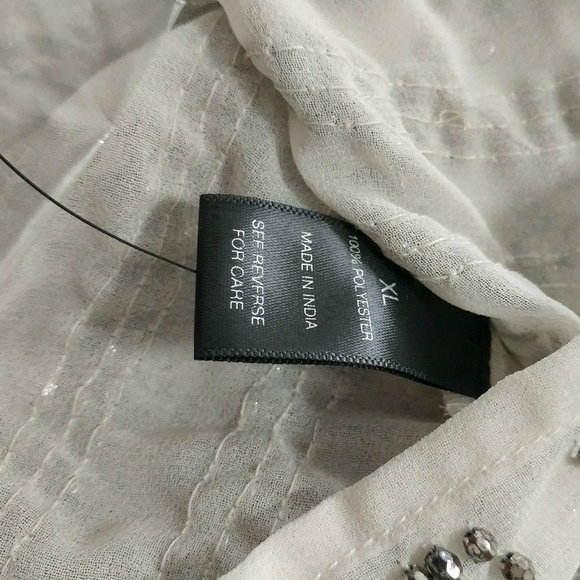 Buckle beaded cold shoulder - Picture 2 of 6